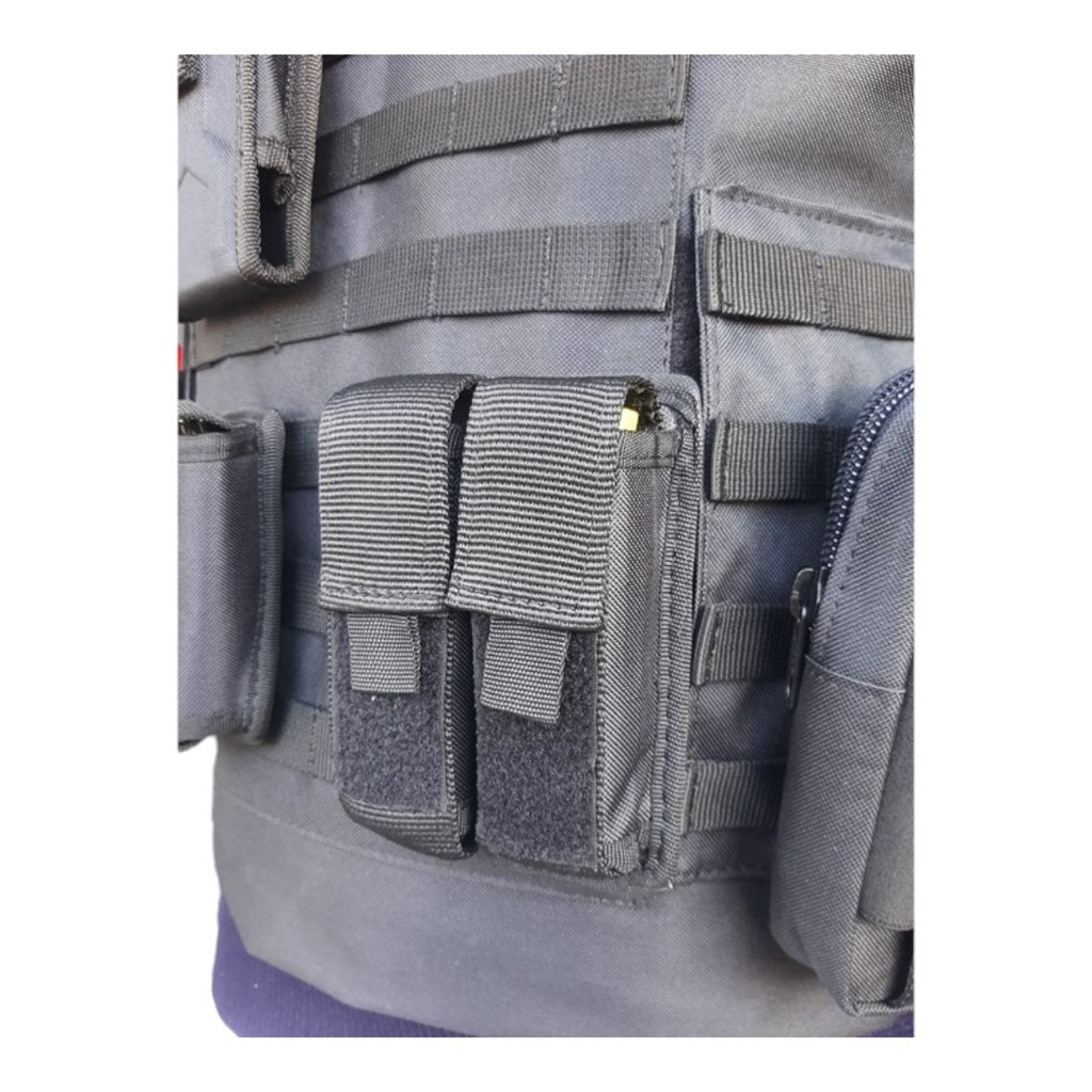 Porta Cargador Pouch 9mm Doble