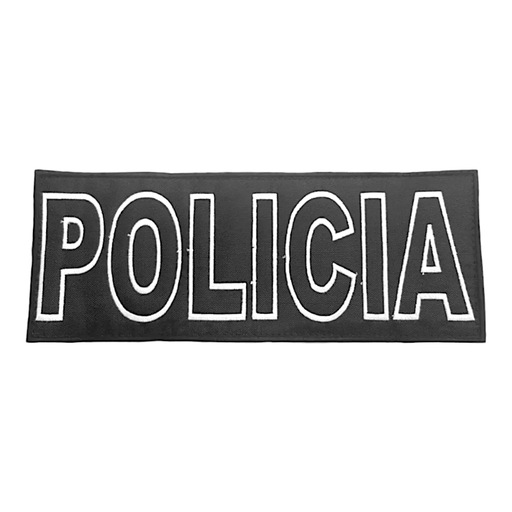 Parche Identificatorio Bordado para Espalda